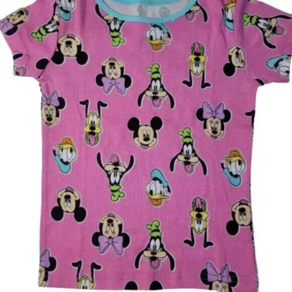 Disney Mickey & Minnie Mouse Pajama Bundle Kids Sleepwear Set Lot 2 Sets - Picture 7 of 15